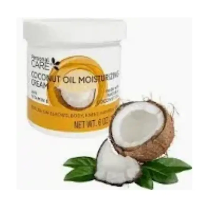 Personal care coconut oil moisturizing cream